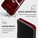 Iconic Red Ruby - Marble Samsung Galaxy S8 Case 8