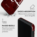 Iconic Red Ruby - Marble Samsung Galaxy A14 5G Case 4