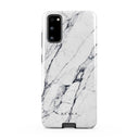 Satin White - Marble Samsung Galaxy S20 FE 4G / 5G Case 5