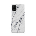 Satin White - Marble Samsung Galaxy A51 4G Case 5