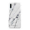 Satin White - Marble Samsung Galaxy A50 Case 1