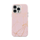 Peachy Gold - Pink Marble iPhone 13 Pro Max Case 5