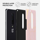Peachy Gold - Pink Marble OnePlus 8 Case 2