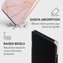 Peachy Gold - Pink Marble OnePlus 8 Case 4