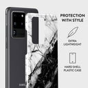 Fatal Contradiction - Black & White Marble Samsung Galaxy S20 Ultra 4G / 5G Case 2