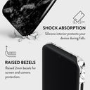 Fatal Contradiction - Black & White Marble Samsung Galaxy A54 Case 4