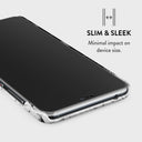 Fatal Contradiction - Black & White Marble Huawei P20 Case 4