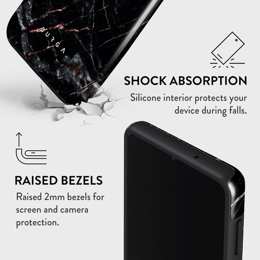 Rose Gold Marble - Samsung Galaxy S21 FE Case 4