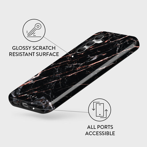 Rose Gold Marble - Samsung Galaxy A54 Case 3