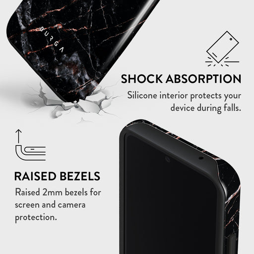 Rose Gold Marble - Samsung Galaxy A54 Case 4