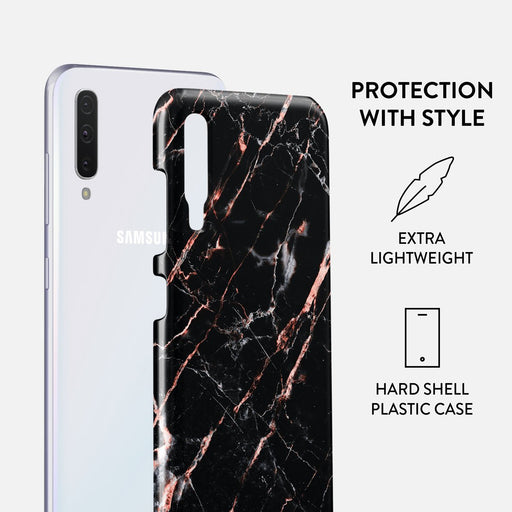 Rose Gold Marble - Samsung Galaxy A70 Case 2
