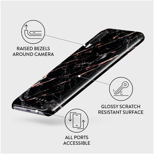 Rose Gold Marble - Samsung Galaxy A70 Case 3
