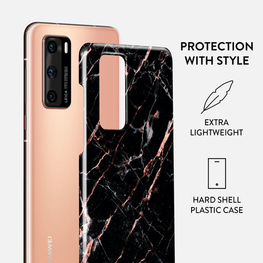 Rose Gold Marble - Huawei P40 Case 2