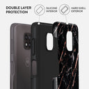 Rose Gold Marble - Motorola Moto G Power 2021 Case 2