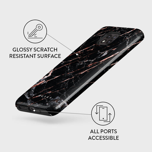 Rose Gold Marble - Motorola Moto G Power 2021 Case 3