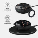 Rose Gold Marble - Samsung Galaxy Buds 2 Case 3