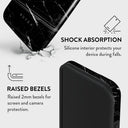 Noir Origin - Black Marble iPhone 14 Plus Case 8