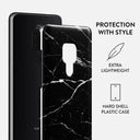 Noir Origin - Black Marble Huawei Mate 20 Case 2