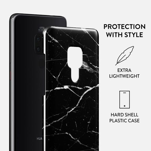 Noir Origin - Black Marble Huawei Mate 20 Case 2