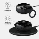 Noir Origin - Black Marble Samsung Galaxy Buds Pro 2 Case 3