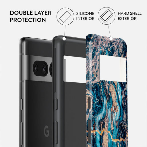 Mystic River - Blue Marble Google Pixel 7 Pro Case 2