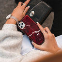 Iconic Red Ruby - Marble Samsung Galaxy A53 Case 5