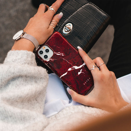 Iconic Red Ruby - Marble Samsung Galaxy A53 Case 5