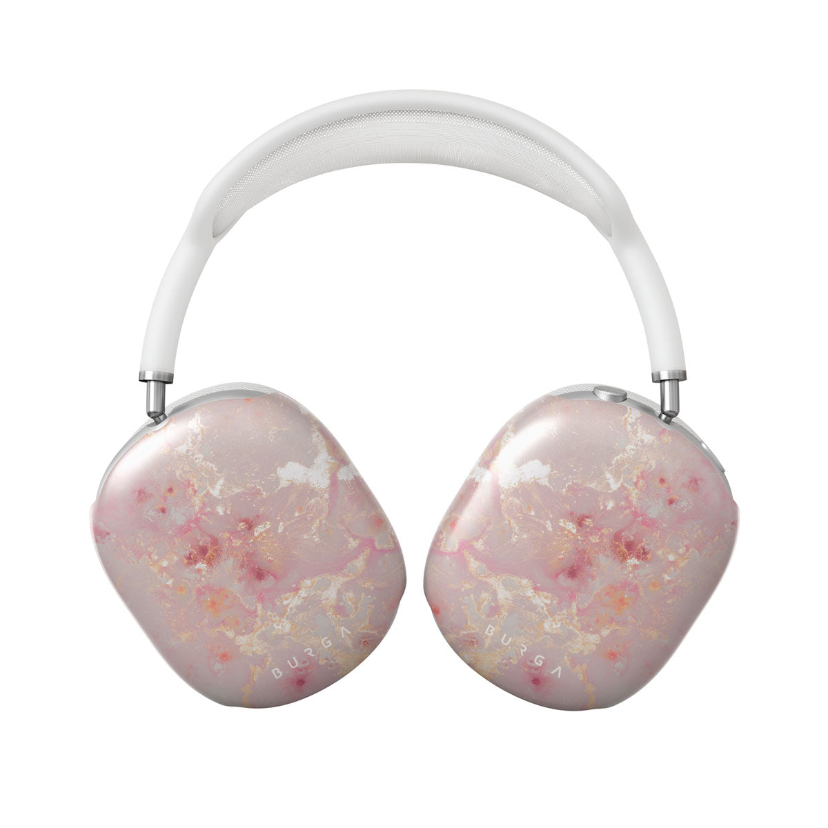 Golden Coral - Pink Apple AirPods Max Case Cover | BURGA