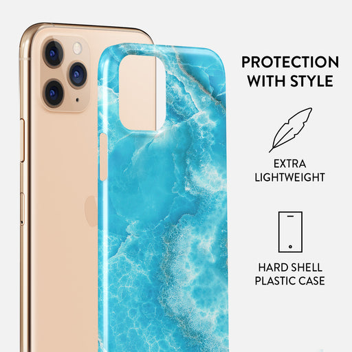 Ocean Waves - Blue iPhone 11 Pro Max Case 2