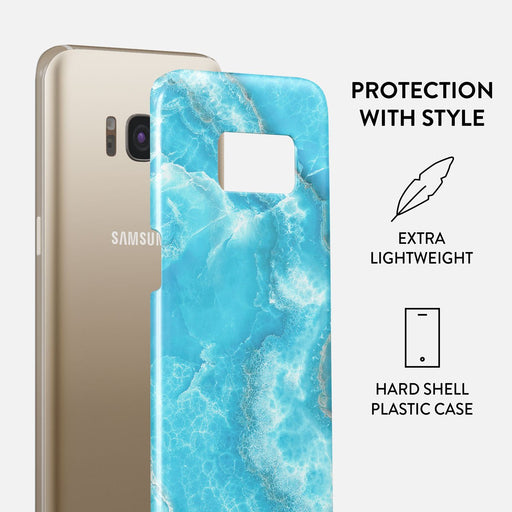 Ocean Waves - Blue Samsung Galaxy S8 Case 2
