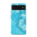 Ocean Waves - Blue Google Pixel 6 Case 1