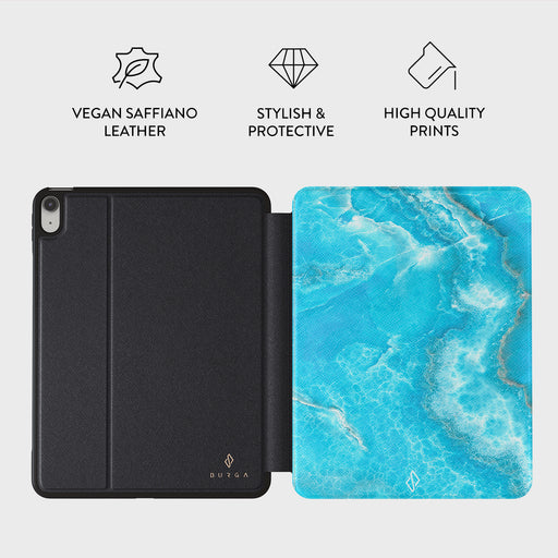 Ocean Waves - Blue iPad 10.9 (A16/10th Gen) Case 3