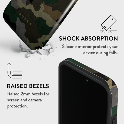 Tropical Green Camo - iPhone 14 Pro Max Case 8