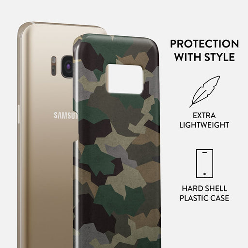 Tropical Green Camo - Samsung Galaxy S8 Case 2