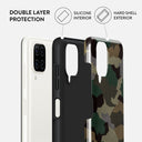 Tropical Green Camo - Samsung Galaxy A12 4G Case 6