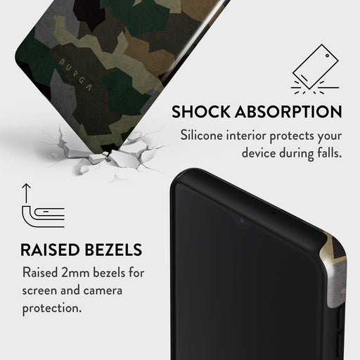 Tropical Green Camo - Samsung Galaxy A12 4G Case 8