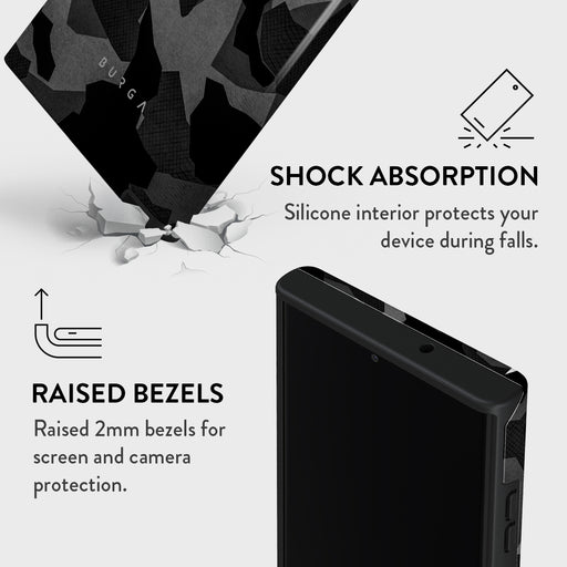 Night Black Camouflage - Samsung Galaxy S23 Ultra Case 6