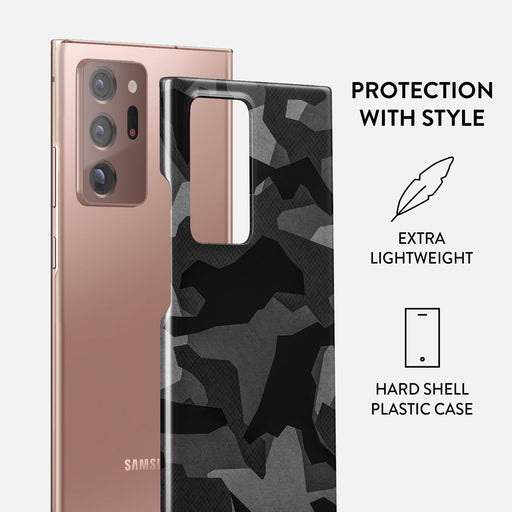 Night Black Camouflage - Samsung Galaxy Note 20 Ultra 4G / 5G Case 2