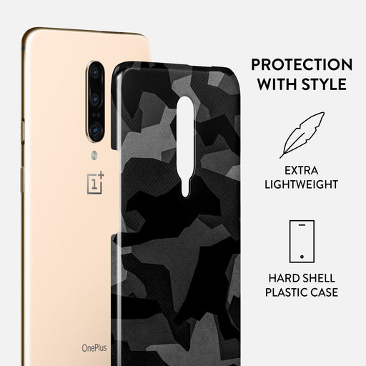 Night Black Camouflage - OnePlus 7 Pro / 7T Pro Case 2