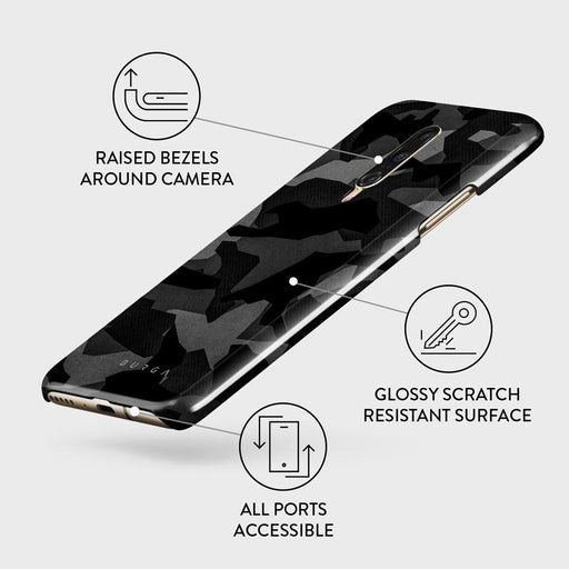 Night Black Camouflage - OnePlus 7 Pro / 7T Pro Case 3
