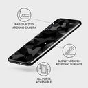 Night Black Camouflage - Huawei P20 Case 3