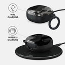 Night Black Camouflage - Samsung Galaxy Buds Pro Case 3