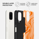 High Vibrations - Color Swirl Samsung Galaxy A12 4G Case 2
