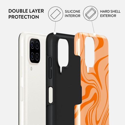 High Vibrations - Color Swirl Samsung Galaxy A12 4G Case 2