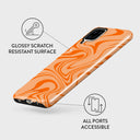 High Vibrations - Color Swirl Samsung Galaxy A12 4G Case 3