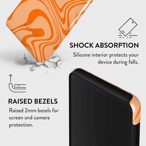 High Vibrations - Color Swirl Samsung Galaxy A12 4G Case 4