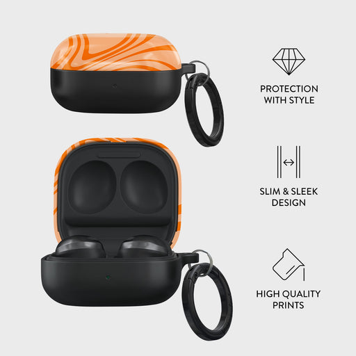 High Vibrations - Color Swirl Samsung Galaxy Buds Pro Case 4
