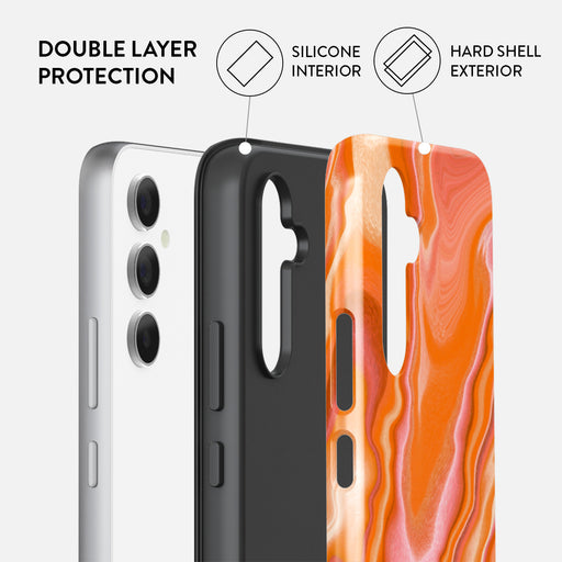 Retro Glow - Samsung Galaxy A54 Case 2