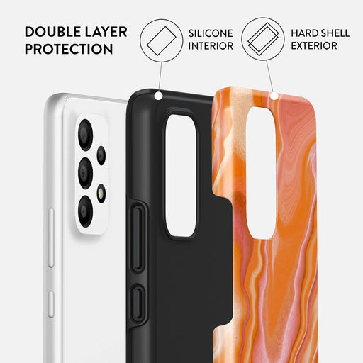 Retro Glow - Samsung Galaxy A73 Case 2