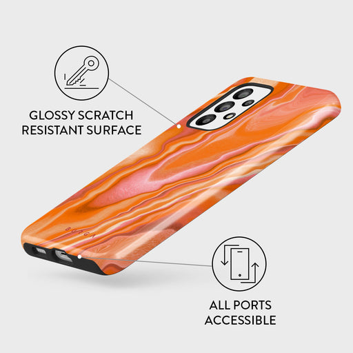 Retro Glow - Samsung Galaxy A73 Case 3